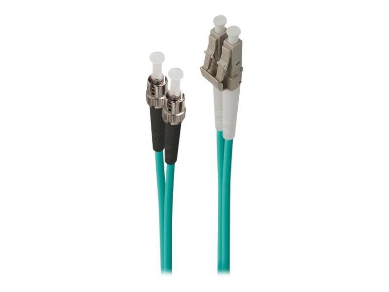 Alogic Glasfaserkabel LC-ST  Multi Mode Duplex LSZH OM4 5m von Alogic