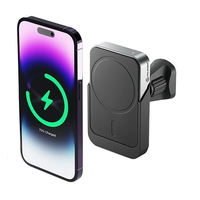 ALOGIC MSCCM Ladegerät für Mobilgeräte Smartphone Schwarz USB Kabelloses Aufladen Schnellladung Auto von Alogic