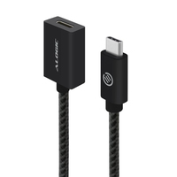 ALOGIC MU31CC-EXT-050BLK USB Kabel USB 3.2 Gen 2 (3.1 Gen 2) 0,5 m USB C Schwarz von Alogic