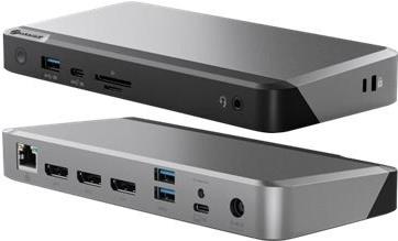 ALOGIC MX3 TripleDisplay - Dockingstation - USB-C - 3 x DP++ - GigE - 135 Watt (DUPRMX3-WW) von Alogic