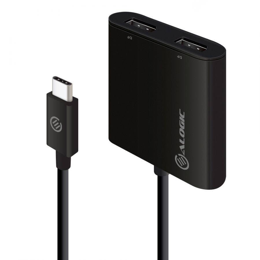 ALOGIC UC2DP-ADP USB-Grafikadapter 3840 x 2160 Pixel Schwarz von Alogic