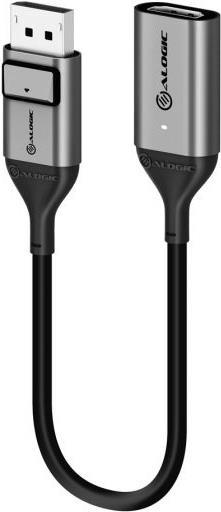 ALOGIC ULDPHDA-SGR Videokabel-Adapter 0,2 m DisplayPort HDMI Schwarz - Silber (ULDPHDA-SGR) von Alogic