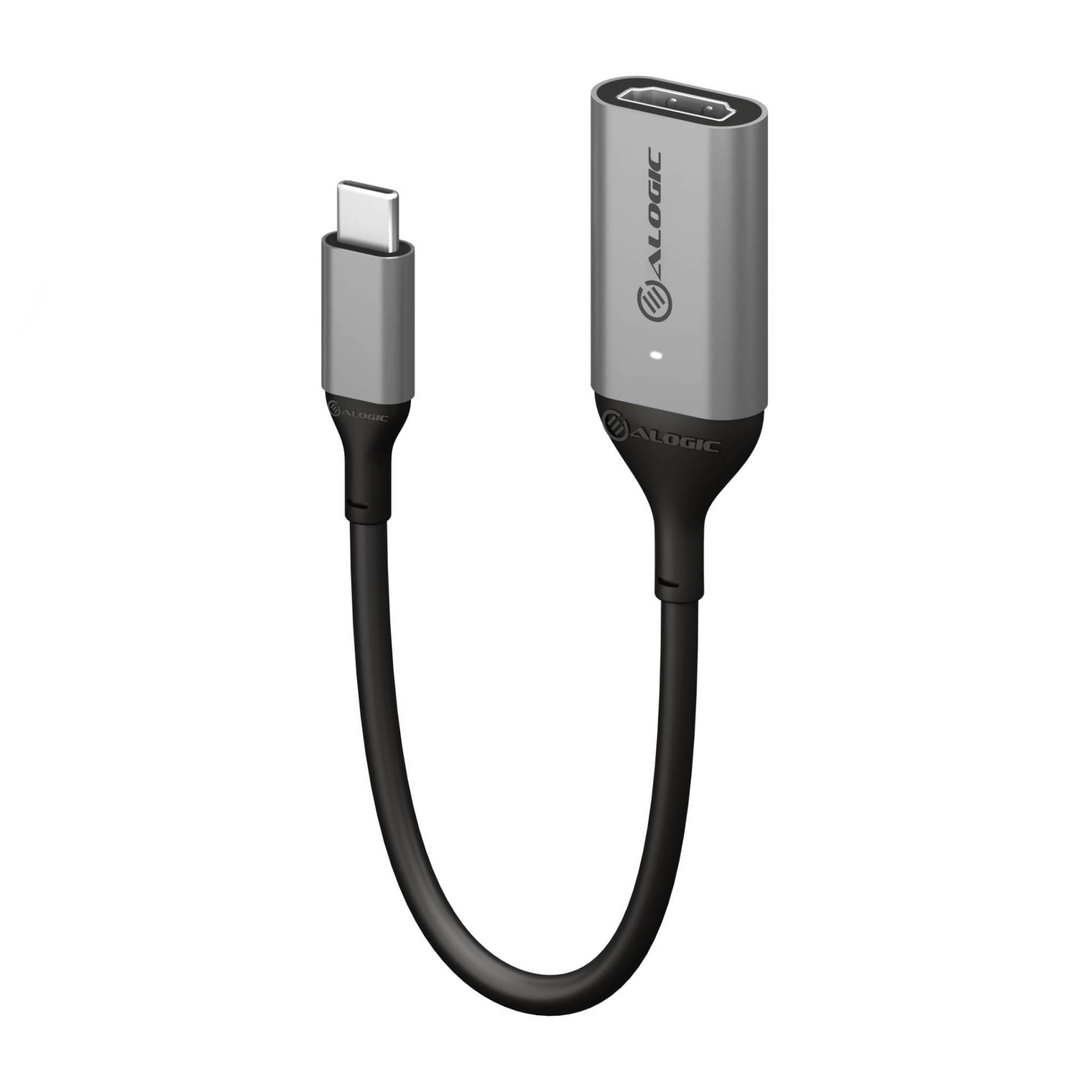 Alogic Adapter USB-C            -> HDMI  4K 60HZ        grau von Alogic