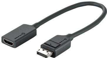 Alogic EL2DPHD4K-ADP - 0,2 m - DisplayPort - HDMI - M�nnlich - Weiblich - Gerade - Elements Series DisplayPort to HDMI Active Adapter - 4K - Male to Female - 20cm (EL2DPHD4K-ADP) von Alogic