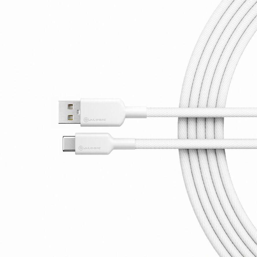 Alogic USB 2.0 Anschlusskabel Typ C -A M/M 1m, wei Alogic USB 2.0 Anschlusskabel Typ C -A M/M 1m, wei von Alogic