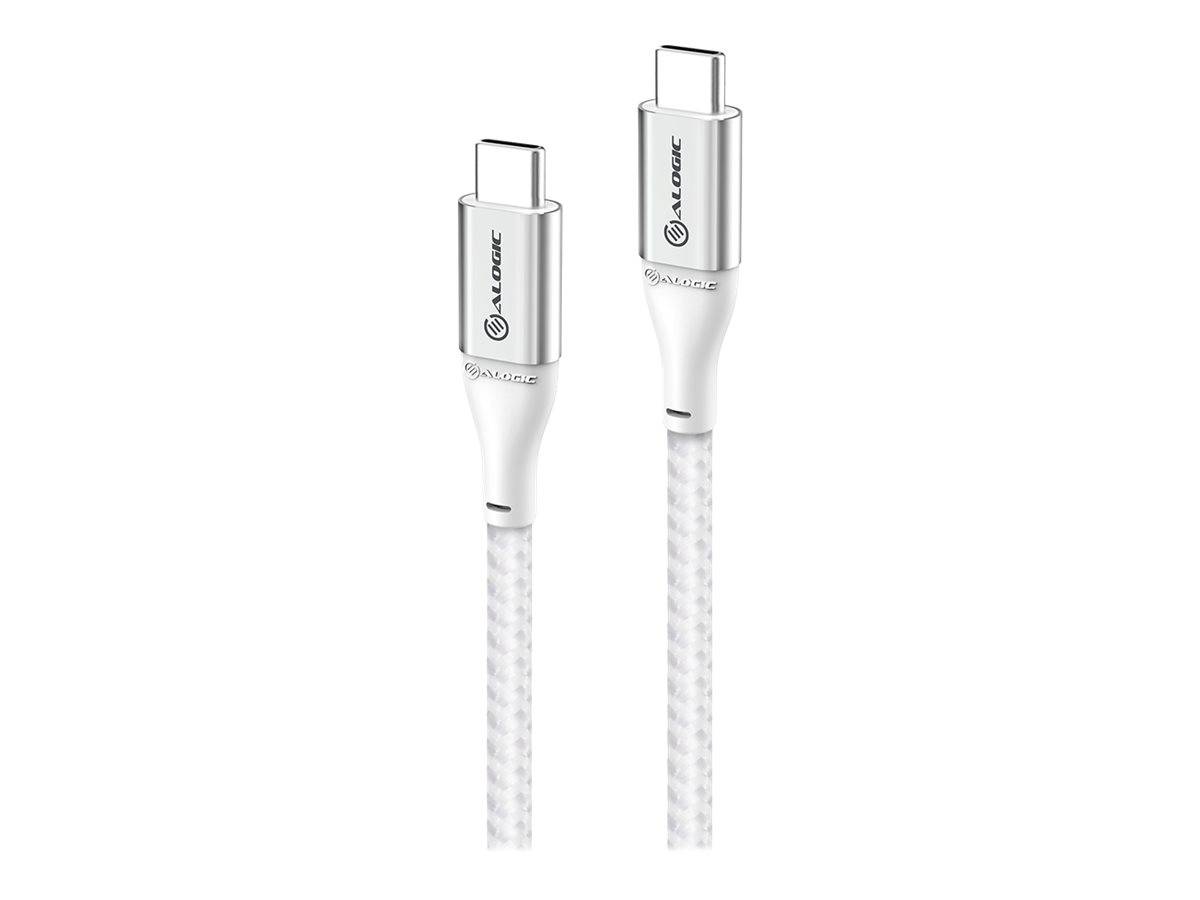 Alogic USB 2.0 Datenkabel Typ C -C M/M 5A 480 Mbps 0,3m, sil Alogic USB 2.0 Datenkabel Typ C -C M/M 5A 480 Mbps 0,3m, sil von Alogic
