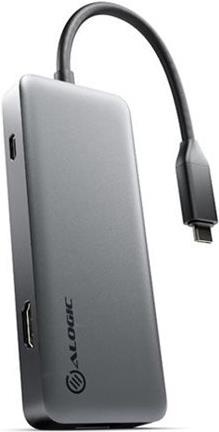Alogic USB 4 HUB 6 in 1 mit 8K HDMI (U4HC2AGE) von Alogic