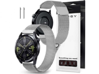 Alogy Universal Bracelet Alogy Milanese Magnetic Strap Smartwatch Strap 22mm Silver von Alogy