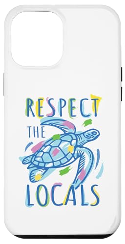 Respect Marine Life Meeresschildkröte Ozean Küste Natur Strand Hülle für iPhone 12 Pro Max von Aloha Hawaii Hawaiian Island Vacation Beach Lover