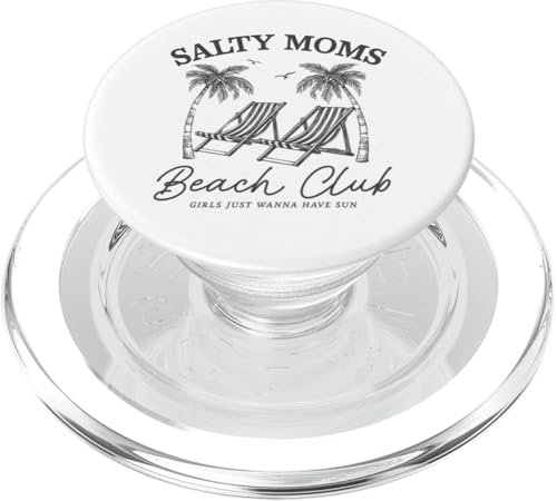Salty Moms Beach Club Lounge Chair Palme Funny Summer PopSockets PopGrip für MagSafe Salty Moms Beach Club Lounge Chair Palme Funny Summer PopSockets PopGrip für MagSafe von Aloha Hawaii Hawaiian Island Vacation Beach Lover