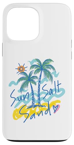 Sun Salt Sand Palmenhemd im Retro-Look für Sommer und Strandurlaub Hülle für iPhone 13 Pro Max von Aloha Hawaii Hawaiian Island Vacation Beach Lover