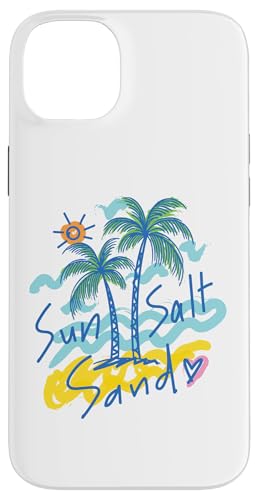 Sun Salt Sand Palmenhemd im Retro-Look für Sommer und Strandurlaub Hülle für iPhone 14 Plus von Aloha Hawaii Hawaiian Island Vacation Beach Lover