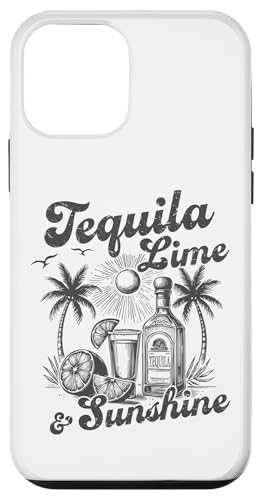 Tequila Lime & Sunshine Retro Beach Bar Trinkparty Vibes Hülle für iPhone 12 mini von Aloha Hawaii Hawaiian Island Vacation Beach Lover