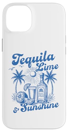 Tequila Lime & Sunshine Retro Beach Bar Trinkparty Vibes Hülle für iPhone 14 Plus von Aloha Hawaii Hawaiian Island Vacation Beach Lover