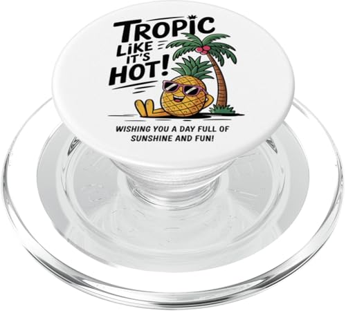 Tropic Like It's Hot Funny Pineapple Summer Sunglasses Beach PopSockets PopGrip für MagSafe Tropic Like It's Hot Funny Pineapple Summer Sunglasses Beach PopSockets PopGrip für MagSafe von Aloha Hawaii Hawaiian Island Vacation Beach Lover