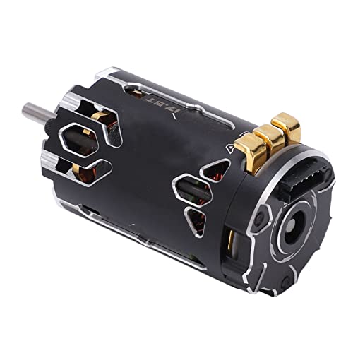 17,5 T Bürstenloser Motor Hohe Kostenbewusstsein für 1/12 1/14 RC -Auto, Einfach zu Bedienen, Schwarzes Silber 17,5 T Bürstenloser Motor Hohe Kostenbewusstsein für 1/12 1/14 RC -Auto, Einfach zu Bedienen, Schwarzes Silber von Alomejor