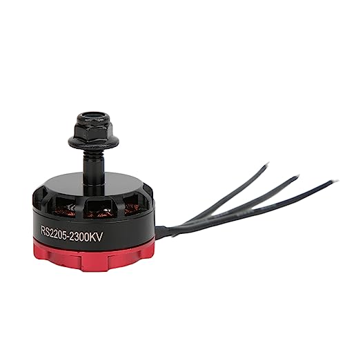 2300 KV Bürstenlose Motorische Kühlkörper für FPV Racing Multicopter, RC -Zubehör für Niedriges CG -Design (Rot) von Alomejor