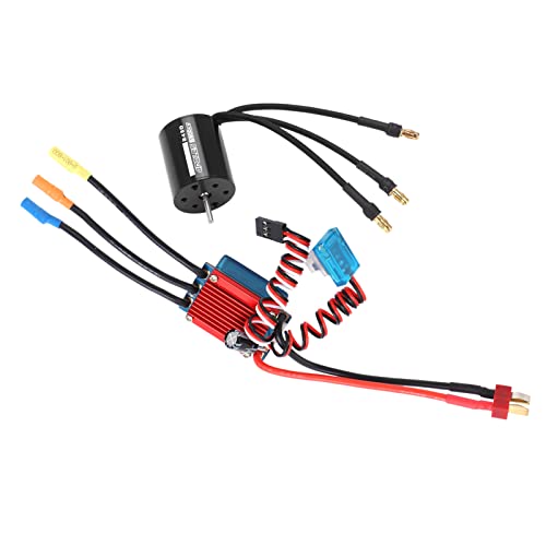 2430 5800 KV Wasserdichtem Bürstenlosen Motor mit 25A ESC -Kombination für RC -Auto, Hohe Drehmquick Reaktion, 3,4 Unzen 2430 5800 KV Wasserdichtem Bürstenlosen Motor mit 25A ESC -Kombination für RC -Auto, Hohe Drehmquick Reaktion, 3,4 Unzen von Alomejor