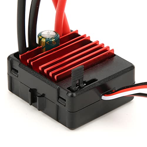 60A Effizienter ESC Gebürstete Motor 540 Steuerung für RC -Fahrzeuge Taschenregierte Programmkarte Enthalten 60A Effizienter ESC Gebürstete Motor 540 Steuerung für RC -Fahrzeuge Taschenregierte Programmkarte Enthalten von Alomejor