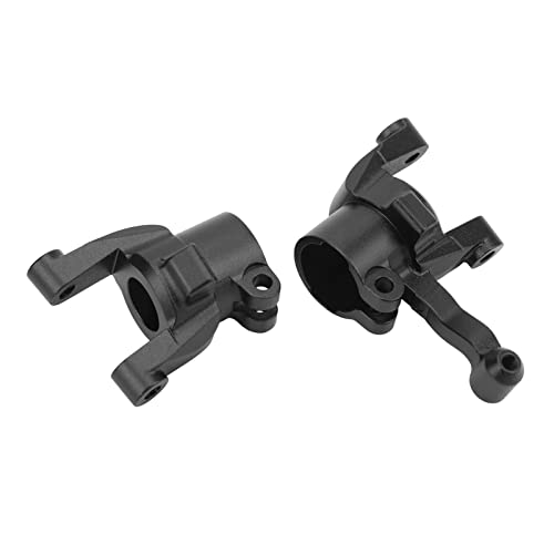 Alomejor Das Ausgefeilte Design RC C -Hub -Träger für Axiales SCX6 1/6 RC Auto in Aluminiumlegierung für Nachhaltigkeit, Geeignete Autoventilatoren (Black) von Alomejor