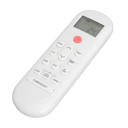 Alomejor Mabe V12843 Klimaanlagen Fernbedienung Stylish Universal White Zur Einfachen Verwendung mit AAA -Batterien für Mabe -Modelle ABS Material für Haltbarkeit von Alomejor