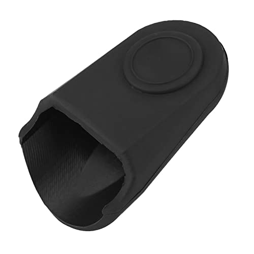 Mundstück Cap Protector für Saxophon Klarinette Rubeer Middle Size Instrument Zubehör(Schwatz) von Alomejor