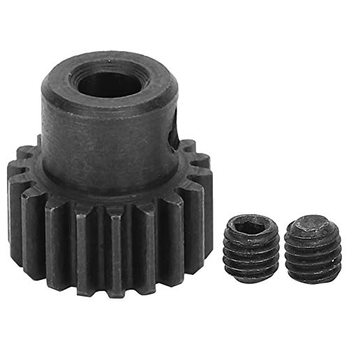 Alomejor RC Motor Gear, 48P Metall Motor Ritzel 18T Ritzel mit Schraube für 1/10 1/16 RC Car Upgrade von Alomejor