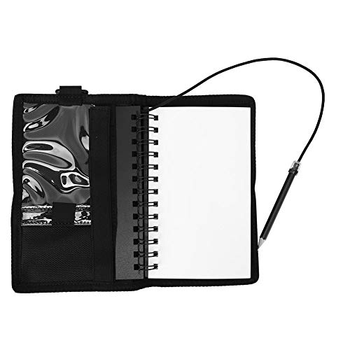 Alomejor Underwater Notebook Writing Notizblock mit Bleistift für Wassersporttauchen(Schwarz) von Alomejor