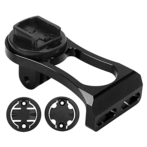 Alomejor Unterstützung von Aluminiumlegierung Zur Legierung für Bryton, Langlebige Lenkerverlängerungsunterstützung für Radsportliebhaber (Black) von Alomejor