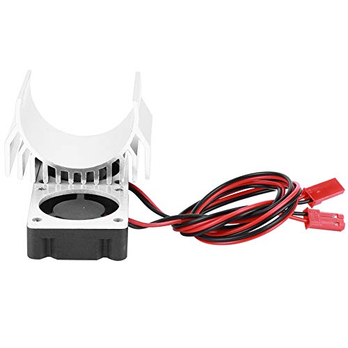 Aluminiumlegierung RC Wärme -Therm, die Wärme aus Dem Motor Reduzieren, Kompatibel mit 1/10 RC -Auto 540/550 Bracked 3650/3660 Motor ohne Besen (SILVER) von Alomejor
