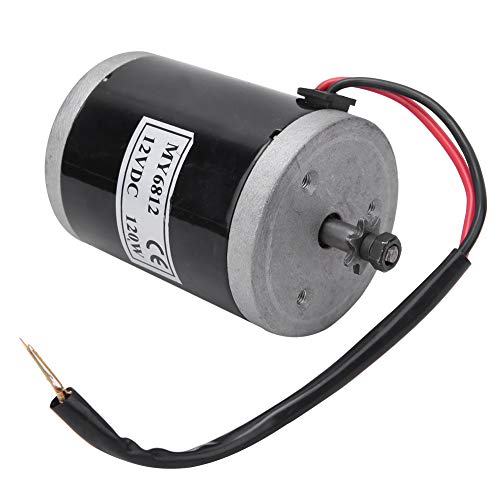 Bürstenmotor 12V 120W Hochgeschwindigkeitsbürstenmotor Mini-Gleichstrommotor Elektromotor von Alomejor