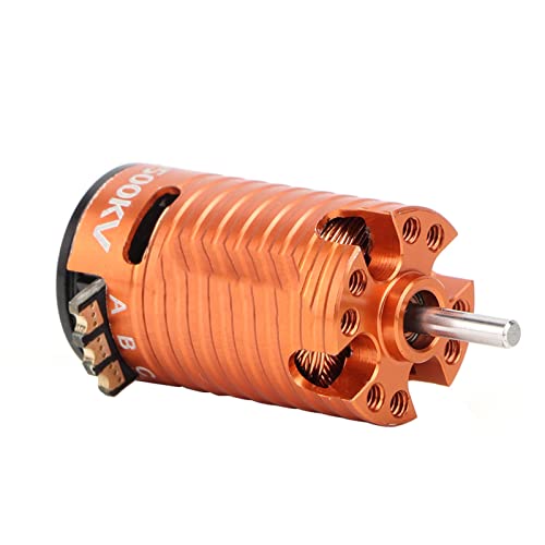 CNC Bearbeiteten Bürstenloser Motor, 9500 KV Hoher Drehmomentmotor für 1/24 1/28 RC -Modellauto, Universal Fit CNC Bearbeiteten Bürstenloser Motor, 9500 KV Hoher Drehmomentmotor für 1/24 1/28 RC -Modellauto, Universal Fit von Alomejor