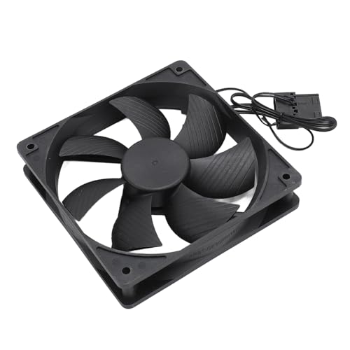 Doppelkugellager -Computer -Fall Lüfter 120x120x25 Mm Hoher Genauigkeitskühlungslüfter 3000 U/Min für Server CPU Chassis 2Pin 1 Einheit Doppelkugellager -Computer -Fall Lüfter 120x120x25 Mm Hoher Genauigkeitskühlungslüfter 3000 U/Min für Server CPU Chassis 2Pin 1 Einheit von Alomejor
