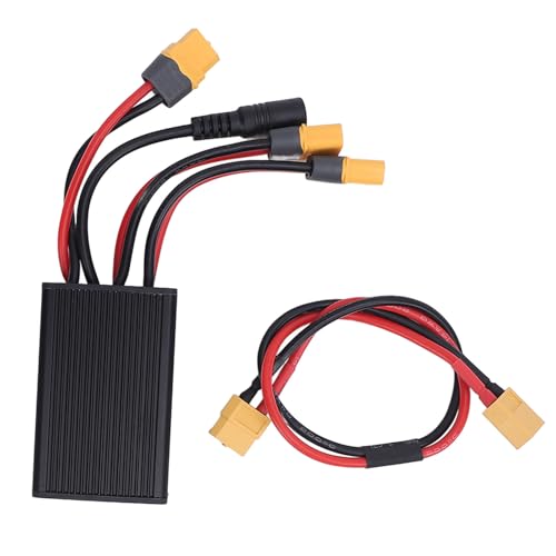Doppelter Batterieentladekonverter, Balancer-Entlader 20 V-72 V Dual-Akkupack-Schalter-Balancer für Erweiterte Leistung und Reichweite von Alomejor