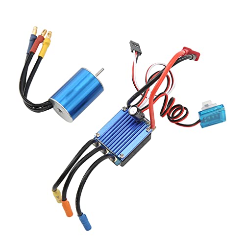 Effizienter 2435 4500KV Motor 25A ESC -Kombination für HSP Wltoys RC -Auto, Hochleistungs Elektrogeschwindigkeits Controller, Aluminiumlegierung Dunkelblau 1 Pack Effizienter 2435 4500KV Motor 25A ESC -Kombination für HSP Wltoys RC -Auto, Hochleistungs Elektrogeschwindigkeits Controller, Aluminiumlegierung Dunkelblau 1 Pack von Alomejor