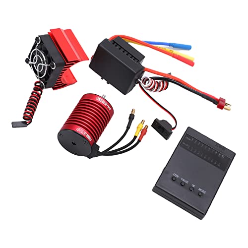 F540 3300KV Ausgeglichener Rotor Bürstenloser Motor Set mit 60A ESC für RC -Auto -Enthusiasten F540 3300KV Ausgeglichener Rotor Bürstenloser Motor Set mit 60A ESC für RC -Auto -Enthusiasten von Alomejor