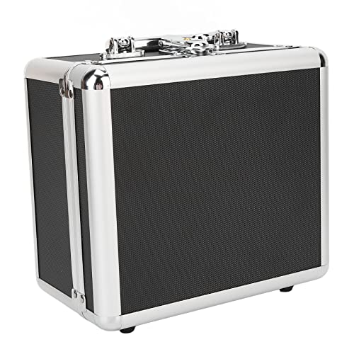 Festplatte Aufbewahrungsbox -Sicherheitsschloss Hoher Kapazität 20 Buchten Doppelschutz für, Aluminiumlegierung/Schwarz, 2,5 Zoll Festplatte Festplatte Aufbewahrungsbox -Sicherheitsschloss Hoher Kapazität 20 Buchten Doppelschutz für, Aluminiumlegierung/Schwarz, 2,5 Zoll Festplatte von Alomejor