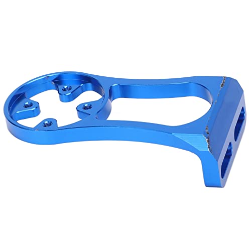 Frontrad Computer Combo Mount Robustes Aluminium Starkes Material für Outdoor -Reiten 2 X Halterung für GPS, Geeignete Stammmitte, Schwarz, Schwarz (Blue) von Alomejor