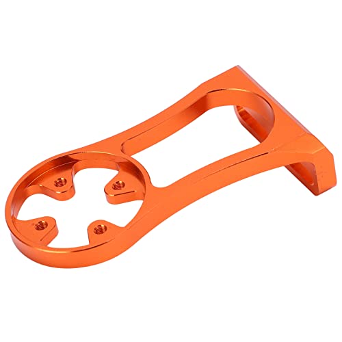 Frontrad Computer Combo Mount Robustes Aluminium Starkes Material für Outdoor -Reiten 2 X Halterung für GPS, Geeignete Stammmitte, Schwarz, Schwarz (Rot) von Alomejor