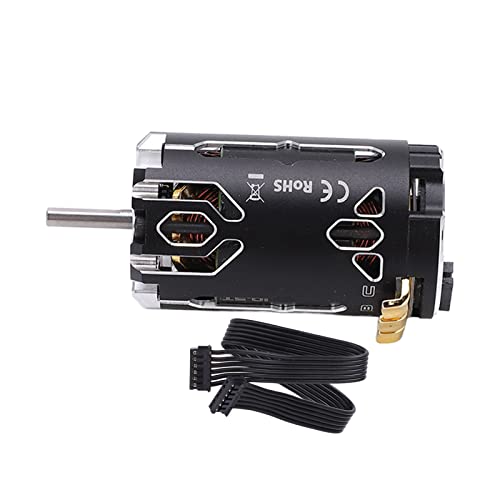 Gesteni Bestellt Bürstenloser Motor überschall 10 10,5T Effizienter Motor für 1/12 1/14 RC Auto, Black PCC Gesteni Bestellt Bürstenloser Motor überschall 10 10,5T Effizienter Motor für 1/12 1/14 RC Auto, Black PCC von Alomejor