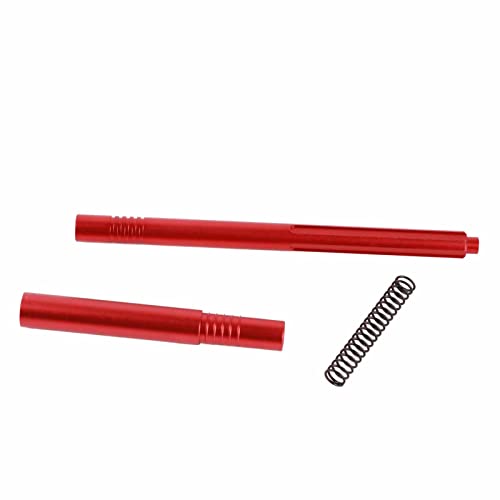 Hoch Entwickelte Aluminium -Legierungs -Zentrum Getriebewelle Verbesserte die Effizienz für das Arrma 1/10 RC Auto, Stabile Leistung für eine Verbesserte Haltbarkeit (Rot) von Alomejor