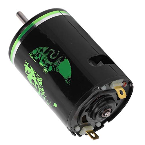 Hochleistung des Gebürsteten Motors 540 für 1/14 RC -Auto Nachhaltige Zeitanpassung für, Präzise Ausgewogene Rotorkupfer + Grün (35T) von Alomejor