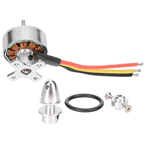 KT Board Foam Fixed-Flügel-Flugzeug Bürstenloser Motor 2211 und Leicht, Ideal für Hobbyisten (1700KV) von Alomejor