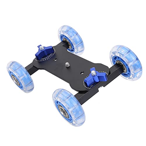 Kamera Dolly Skater Leichtes Slider -Auto für DSLR Camcorder Action Photography Tragbares Aluminiumlegierung Silikon Kamera Dolly Skater Leichtes Slider -Auto für DSLR Camcorder Action Photography Tragbares Aluminiumlegierung Silikon von Alomejor