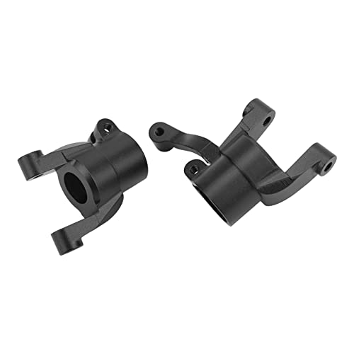 Langlebige RC -Aluminium -Legierung C Hub Caster Upgrade Teil für Axiale SCX6 1/6 RC Auto, das Attraktives Aussehen Aufrechterhalten, Perfekt für Autoenthusiasten (BLACK) von Alomejor