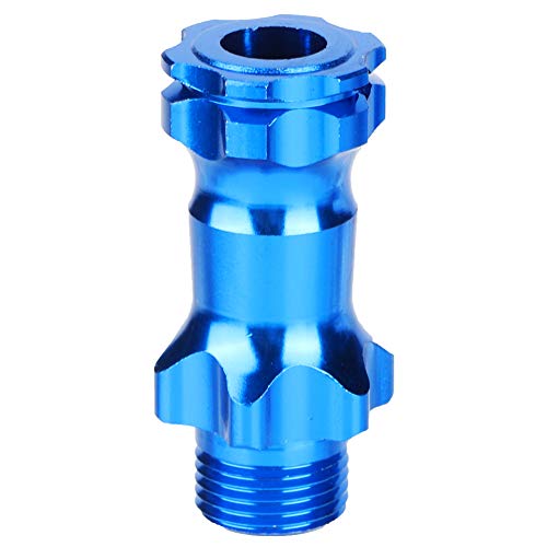 Langlebiger Aluminium 17mm -Hex -Hub Erweiterungsadapter für 1: 8 Skala RC Modellauto, Perfekter Ersatz für RC Radhalter Widener Hobbyisten (Dunkelblau) von Alomejor