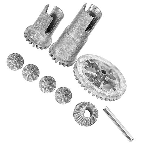 Langlebiger Metallgetriebepaket für HS 18301 18302 1/18 RC -Auto, Einfach zu Installieren Differentialausrüstung für Ausgewogenes Fahren, Silbermetall, 9 Stcs, 9 Stcs Langlebiger Metallgetriebepaket für HS 18301 18302 1/18 RC -Auto, Einfach zu Installieren Differentialausrüstung für Ausgewogenes Fahren, Silbermetall, 9 Stcs, 9 Stcs von Alomejor