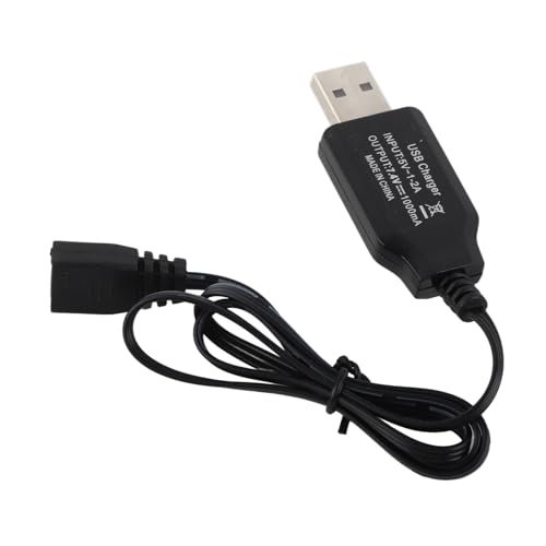 Langlebiges Metall -USB -Ladegerät für RC Fahrzeuge Einfache Installation Perfekt Zur Verbesserung der Kontrolle der Kontrolle über 8 Jahre (1583-003) von Alomejor
