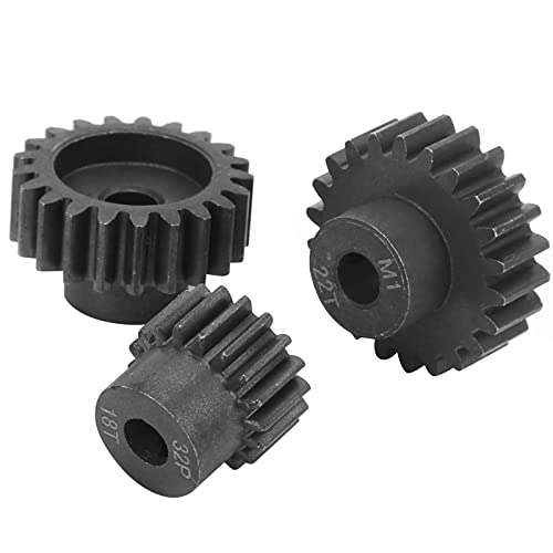 M1 Gear Kit Stahlmaterial für 1/8 RC -Auto, Einfache Installation, Verbesserung der Autoleistung, M1 21T 22T 32p 18T für Fernbedienungsbesitzer M1 Gear Kit Stahlmaterial für 1/8 RC -Auto, Einfache Installation, Verbesserung der Autoleistung, M1 21T 22T 32p 18T für Fernbedienungsbesitzer von Alomejor