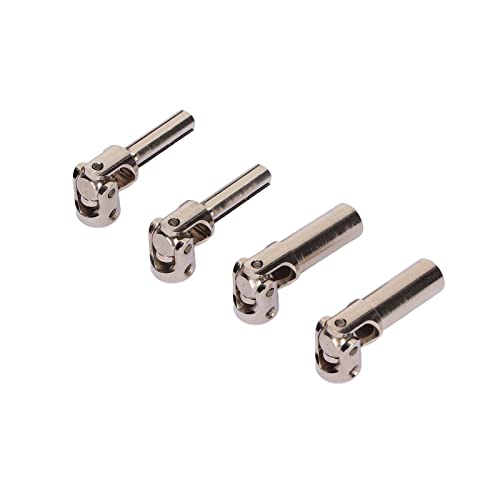Metall Einstellbare RC-Antriebsachse für HBX 1/24 2098B Kletterwagen, Langlebige Stahlgetriebewelle 42-55 Mm Silberfarbe RC-Teile Metall Einstellbare RC-Antriebsachse für HBX 1/24 2098B Kletterwagen, Langlebige Stahlgetriebewelle 42-55 Mm Silberfarbe RC-Teile von Alomejor